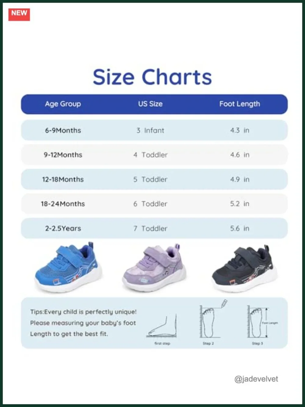 Baby & Toddler Sneakers - Breathable Mesh First Walker Shoes with Adjustable